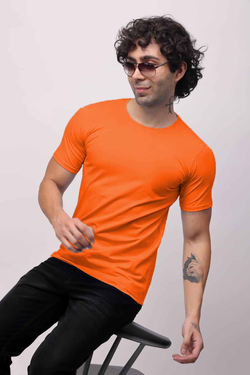  MENS ORANGE T-SHIRT 